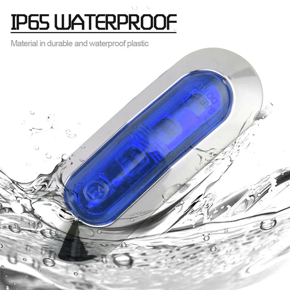 2-4Pcs 12V-24V  LED Boat Navigation Lights