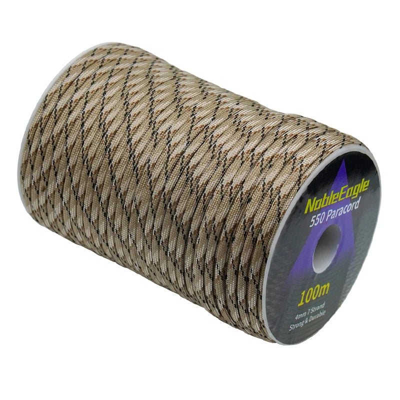Military 550 Paracord Rope 100M Parachute Cord