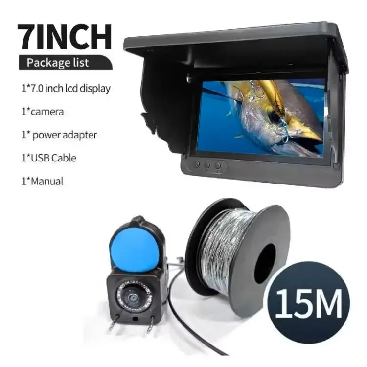 Ice Fishing Camera 1080P HD Infrared Night Vision Portable Underwater for Winter Lake  Fishing