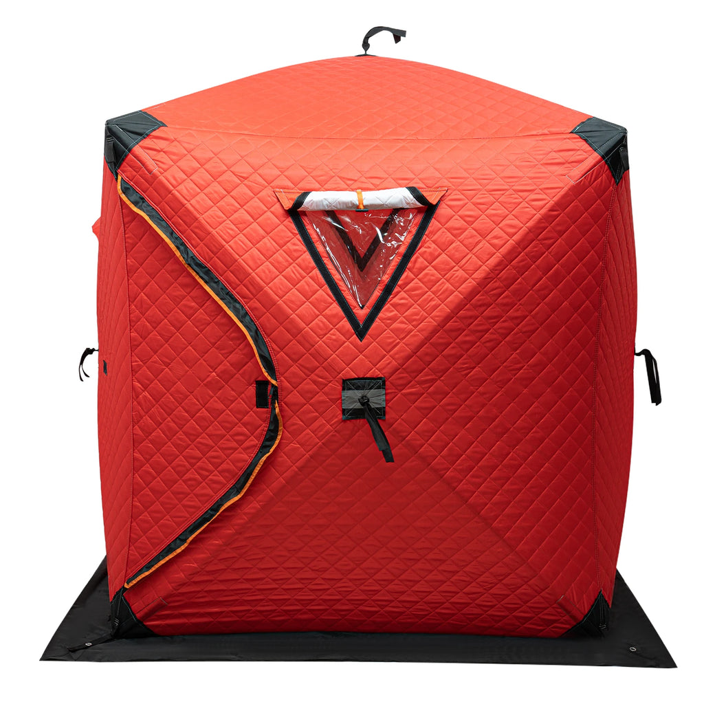 Orange/Blue/Red/Camouflage Ice Fishing Tent