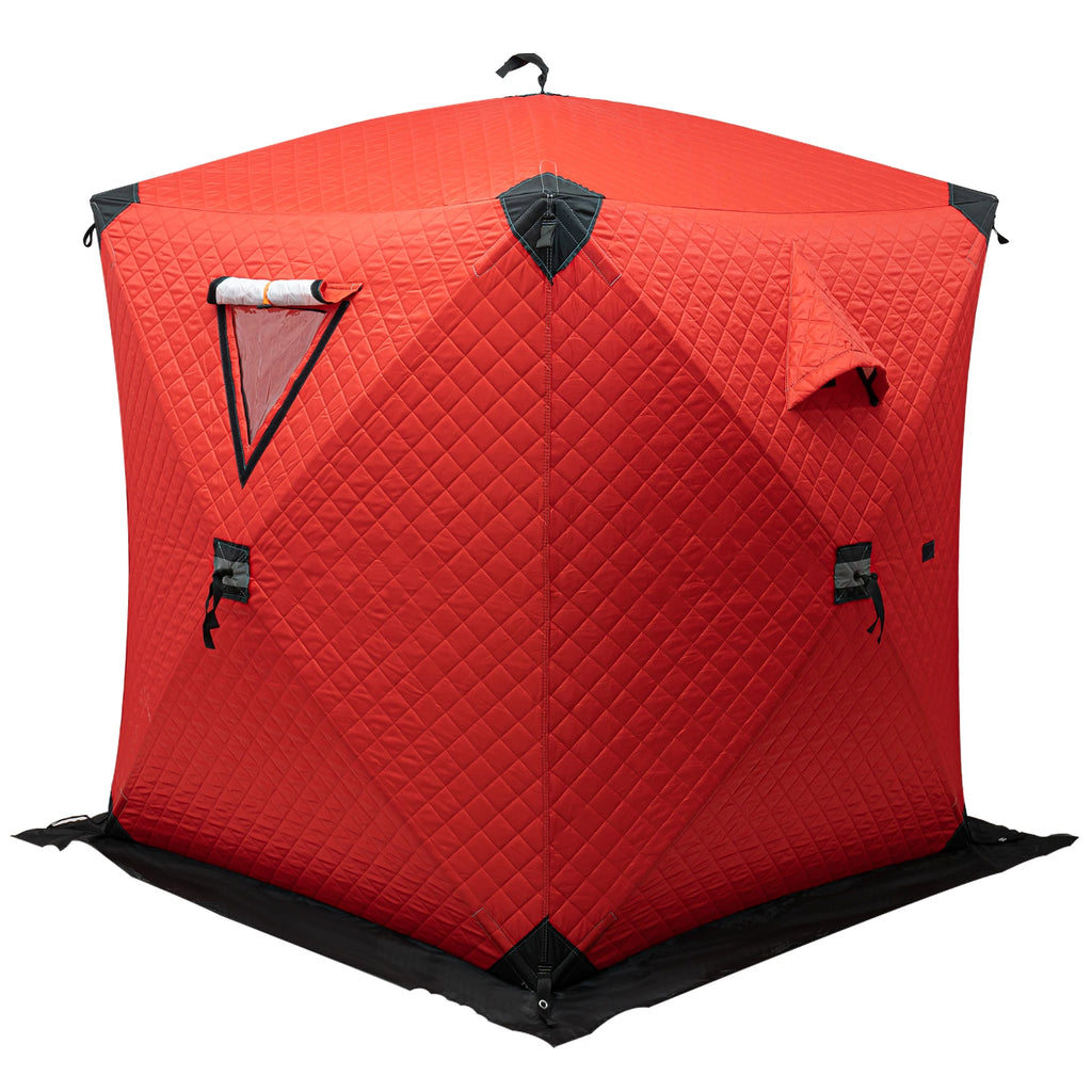 Orange/Blue/Red/Camouflage Ice Fishing Tent