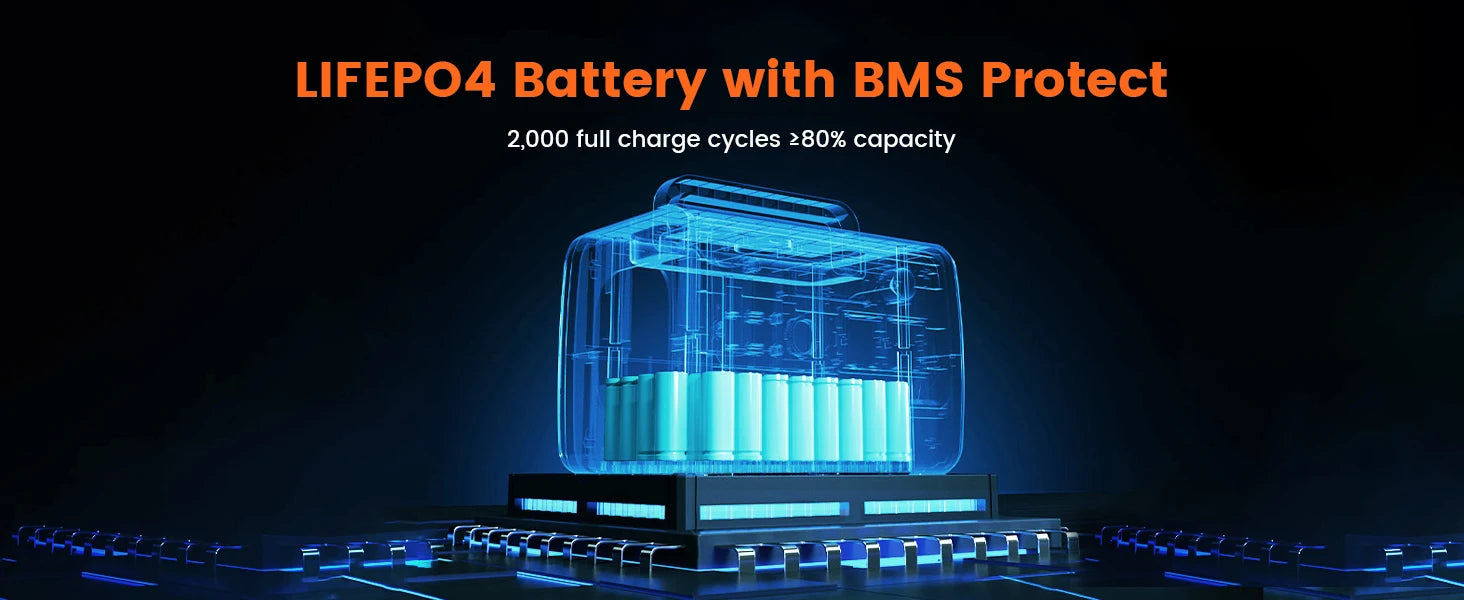 500W Portable Power Station 345.6Wh Solar Generator