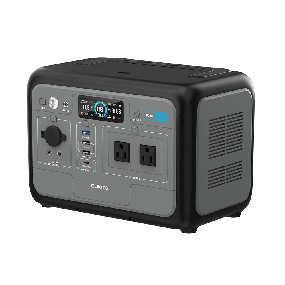 Quiet Solar Generator for Camping, Home Emergency, RV & Outdoor Travel