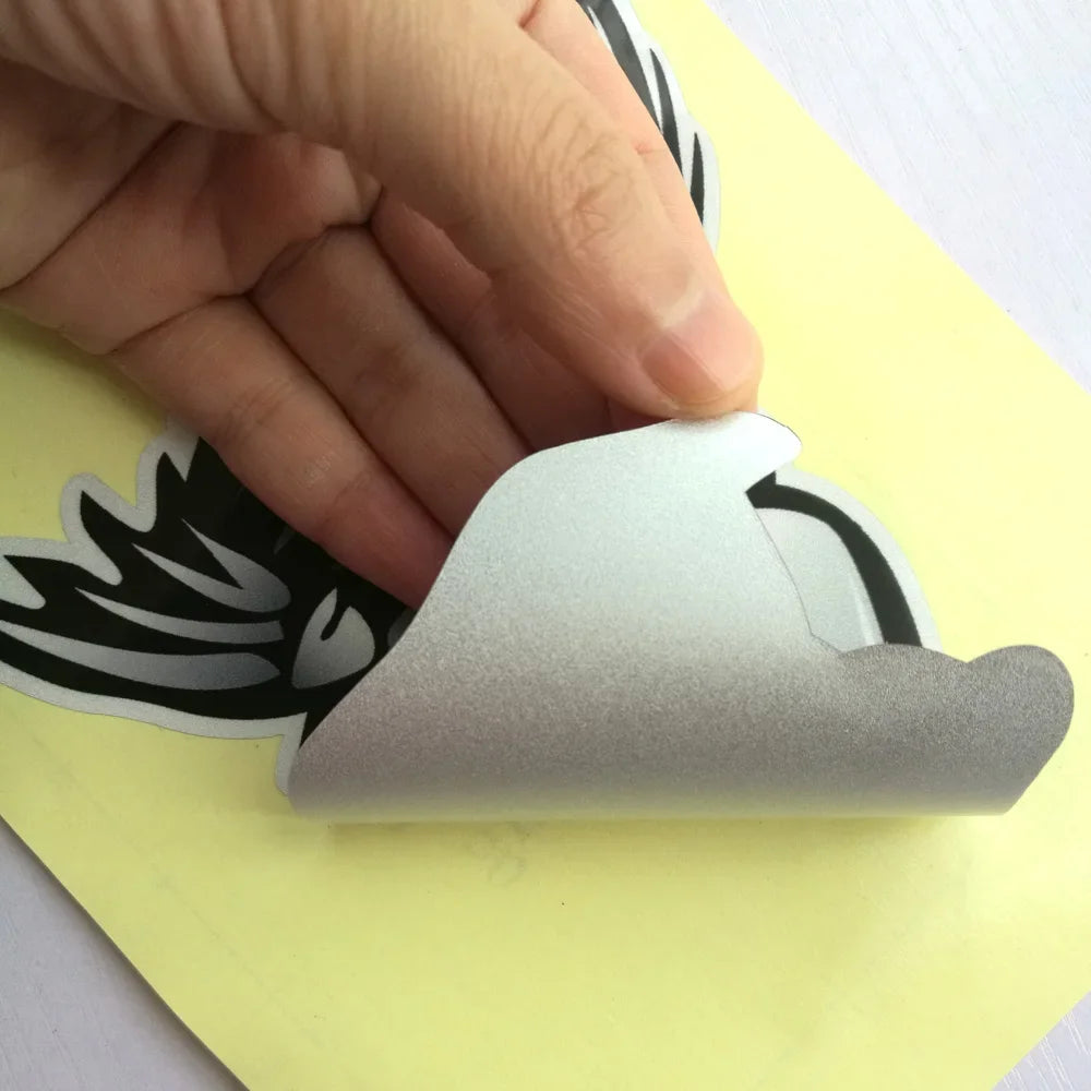 2 Pieces/set Scary Fish Skeleton Sticker