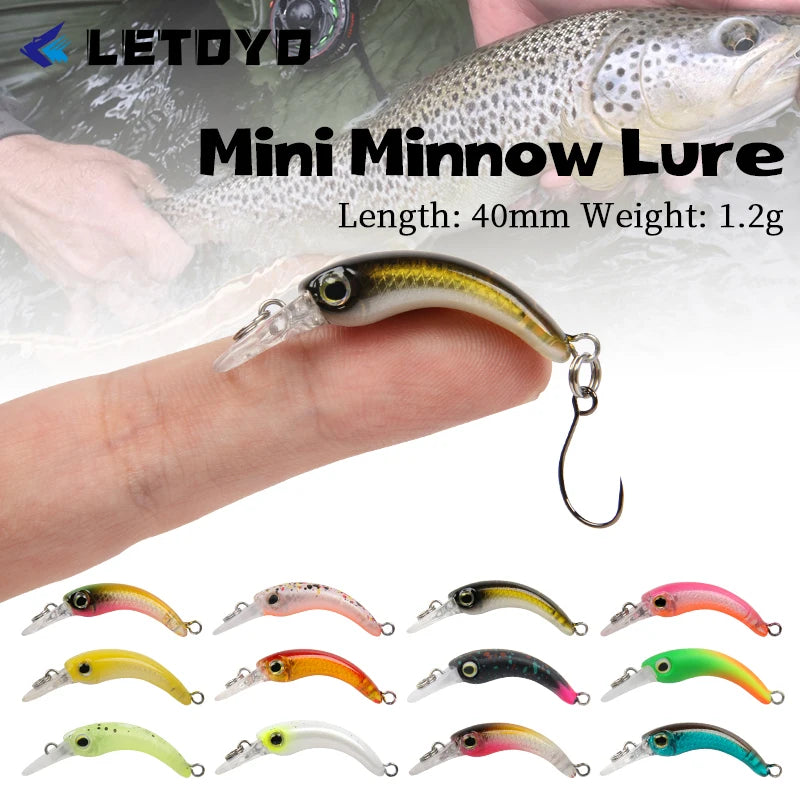 Floating Minnow Mini  Lure For Trout Bass Perch