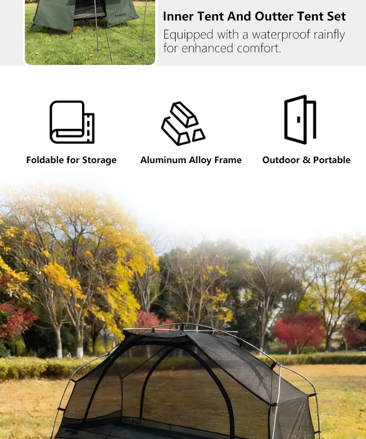 Single Person Camping Cot Tent