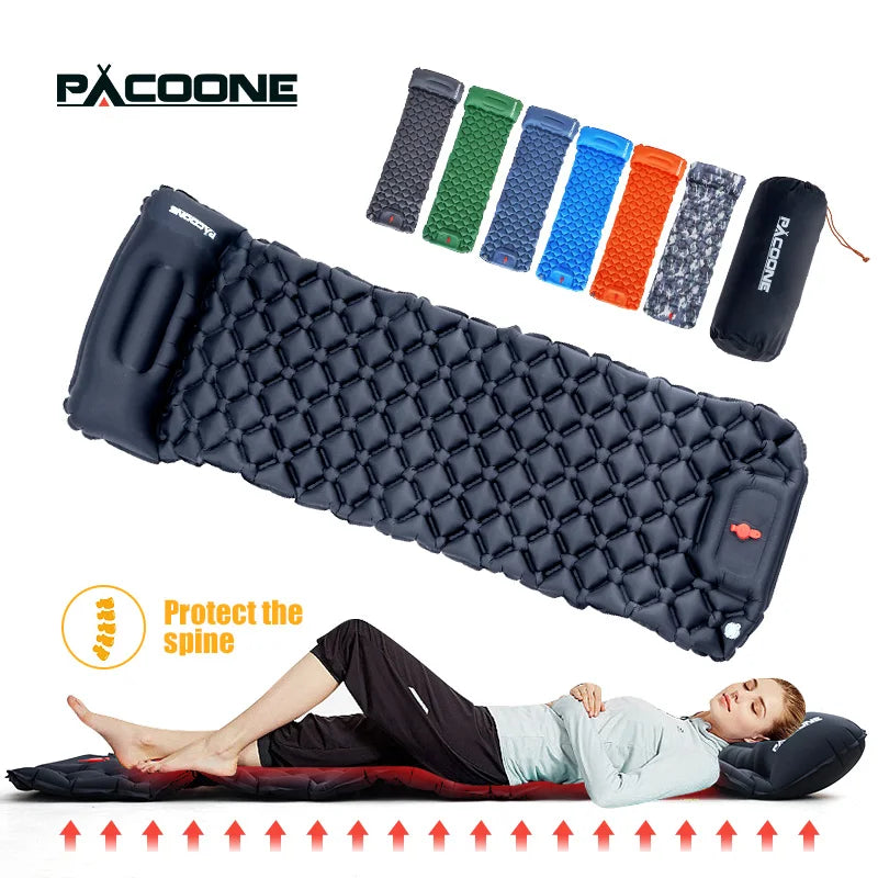 Inflatable Mattress Built-in Pump
