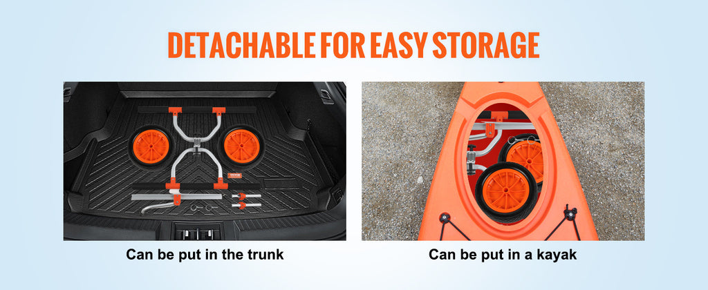 Detachable Kayak Trolley Cart