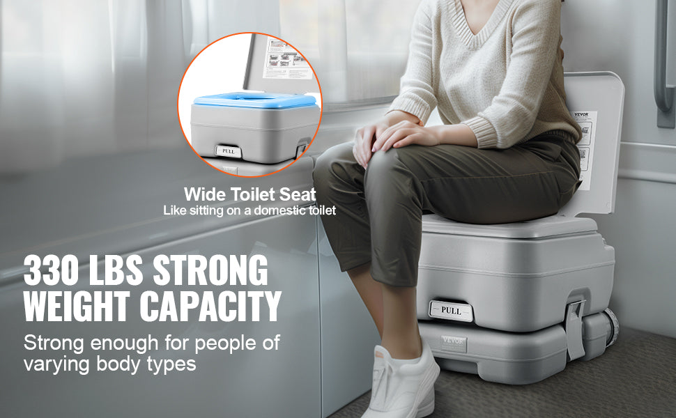 Porta Potty Push-Button Pressurized Flush